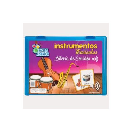 Lotería de Sonidos Instrumentos Musicales Portafolio